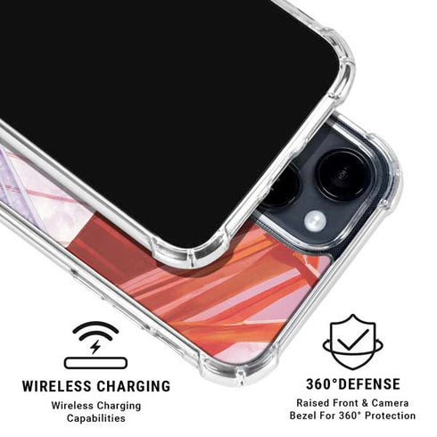 Marvel Spiderman Web Slinger iPhone 14 Clear Case
